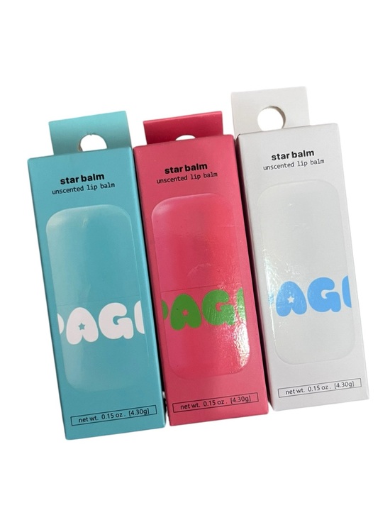 Other - Pagevine Star Balm Bundle – Set of 3 Unscented Lip Balms